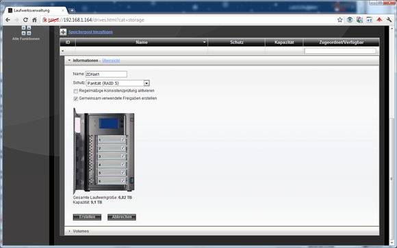 Speicher für KMUs: Iomega NAS mit 18 TByte im Test